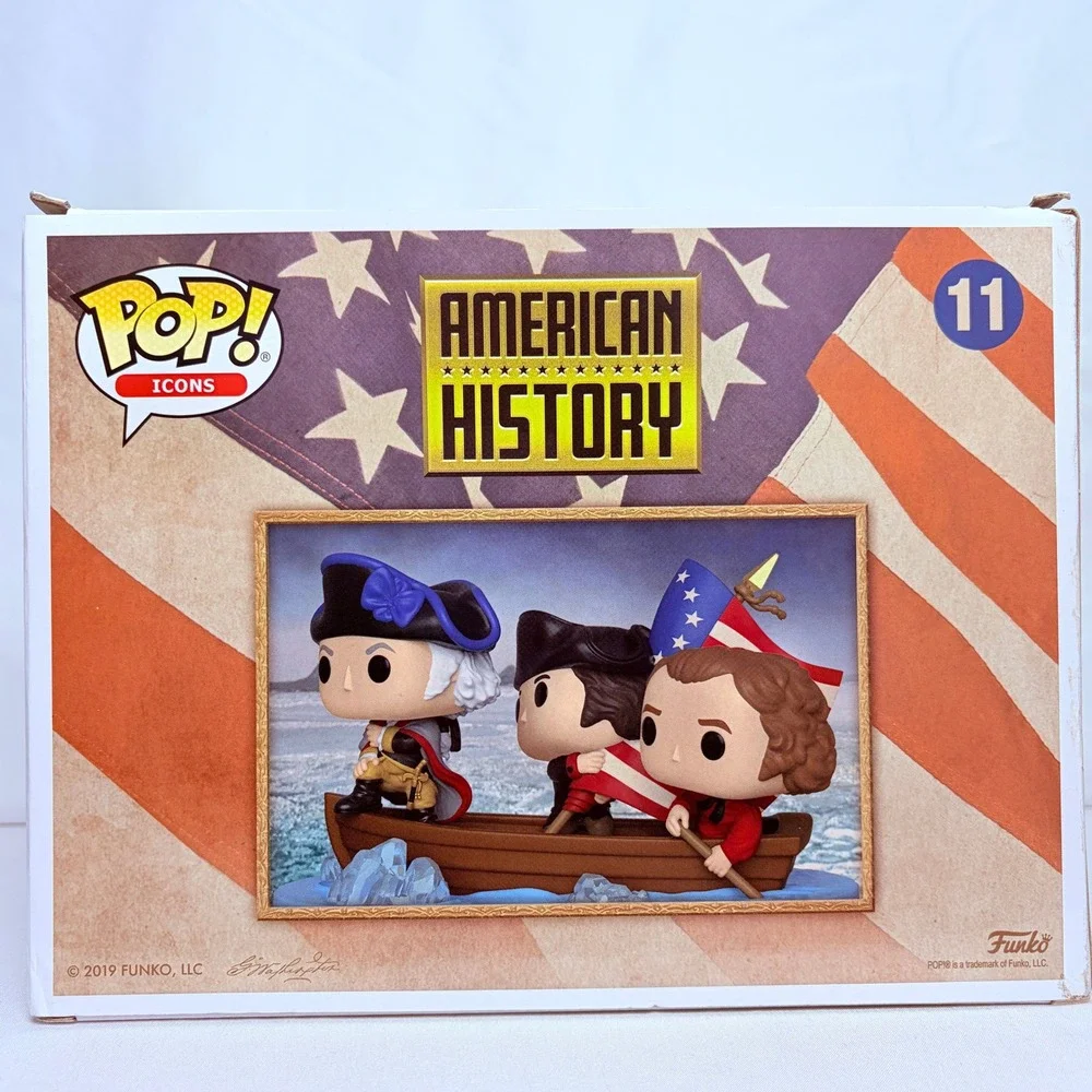 Funko Pop Washington Crossing The Delaware #11 Brown Target Exclusive Dad's Gift